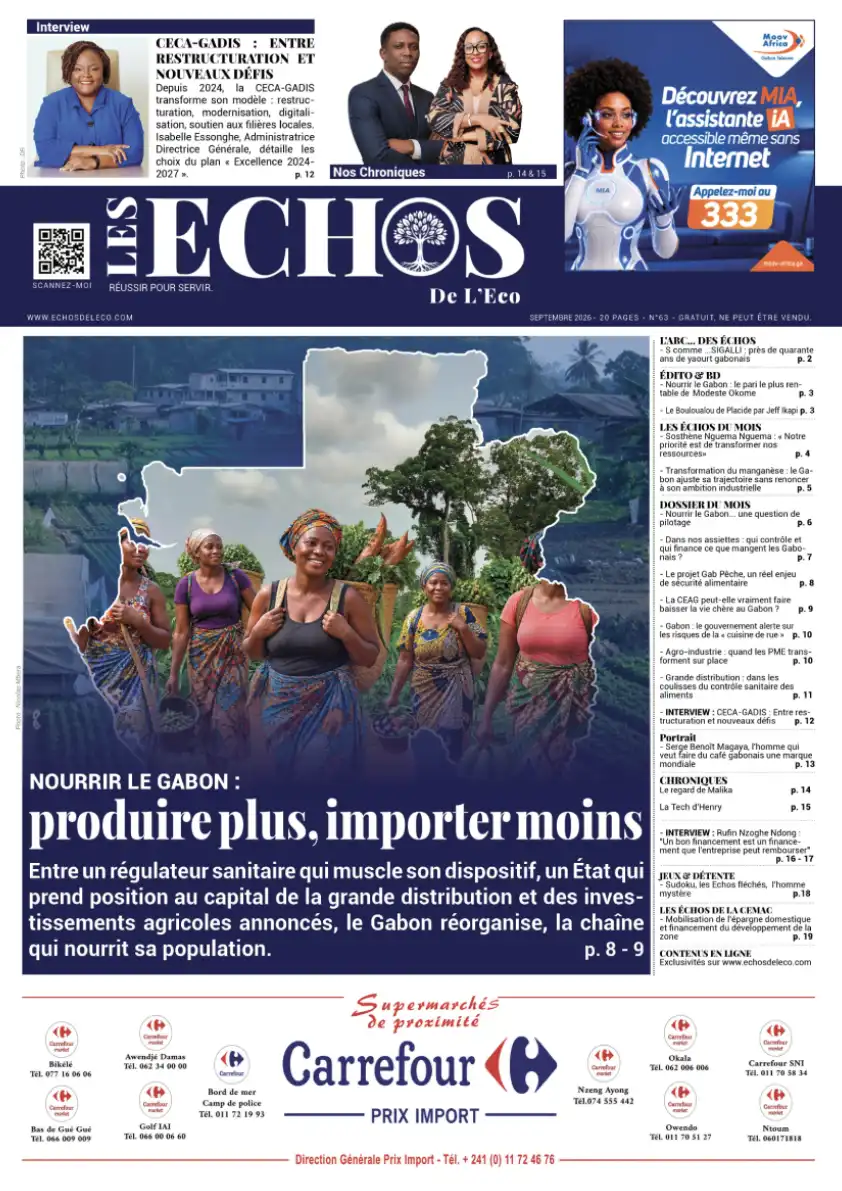 Les Échos de l'Éco N°63 - Septembre 2026